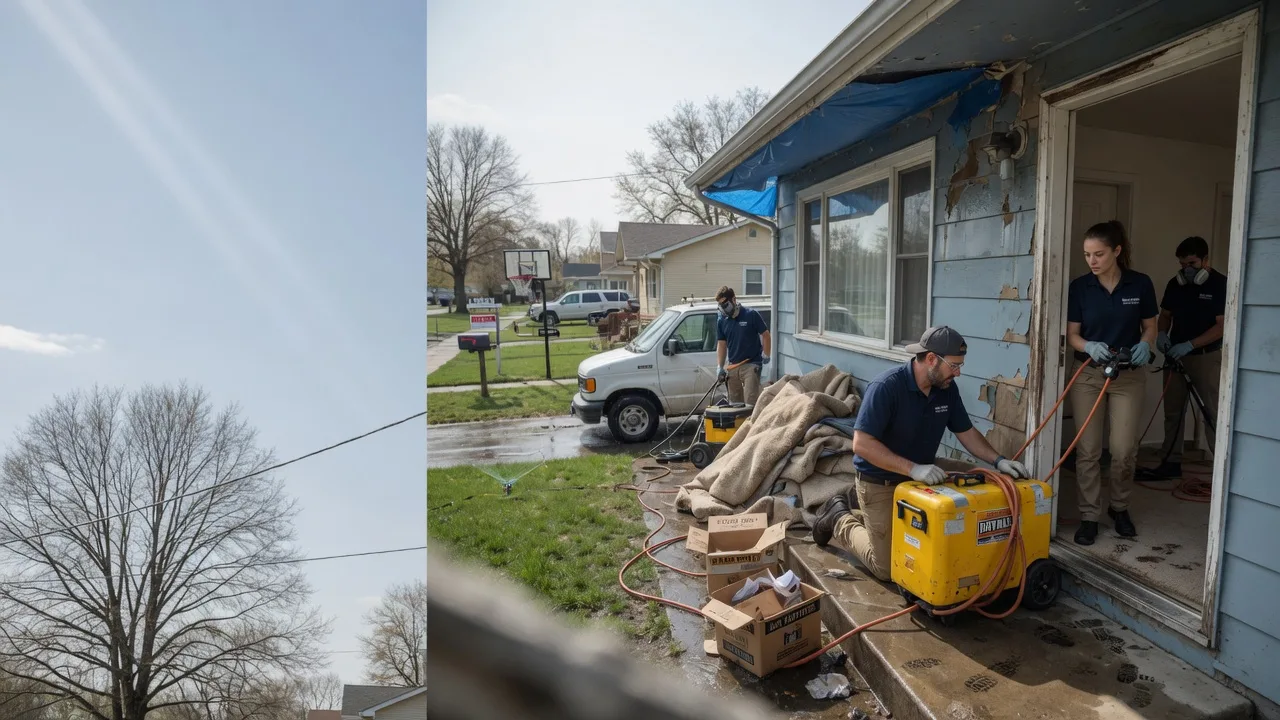 Basement Flood Cleanup in Cameron, OK near me